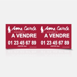 Panneau double recto 600x800 mm